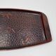 Vintage tea tray with bamboo design