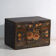Antique chest painted in pine wood – China, circa 1900