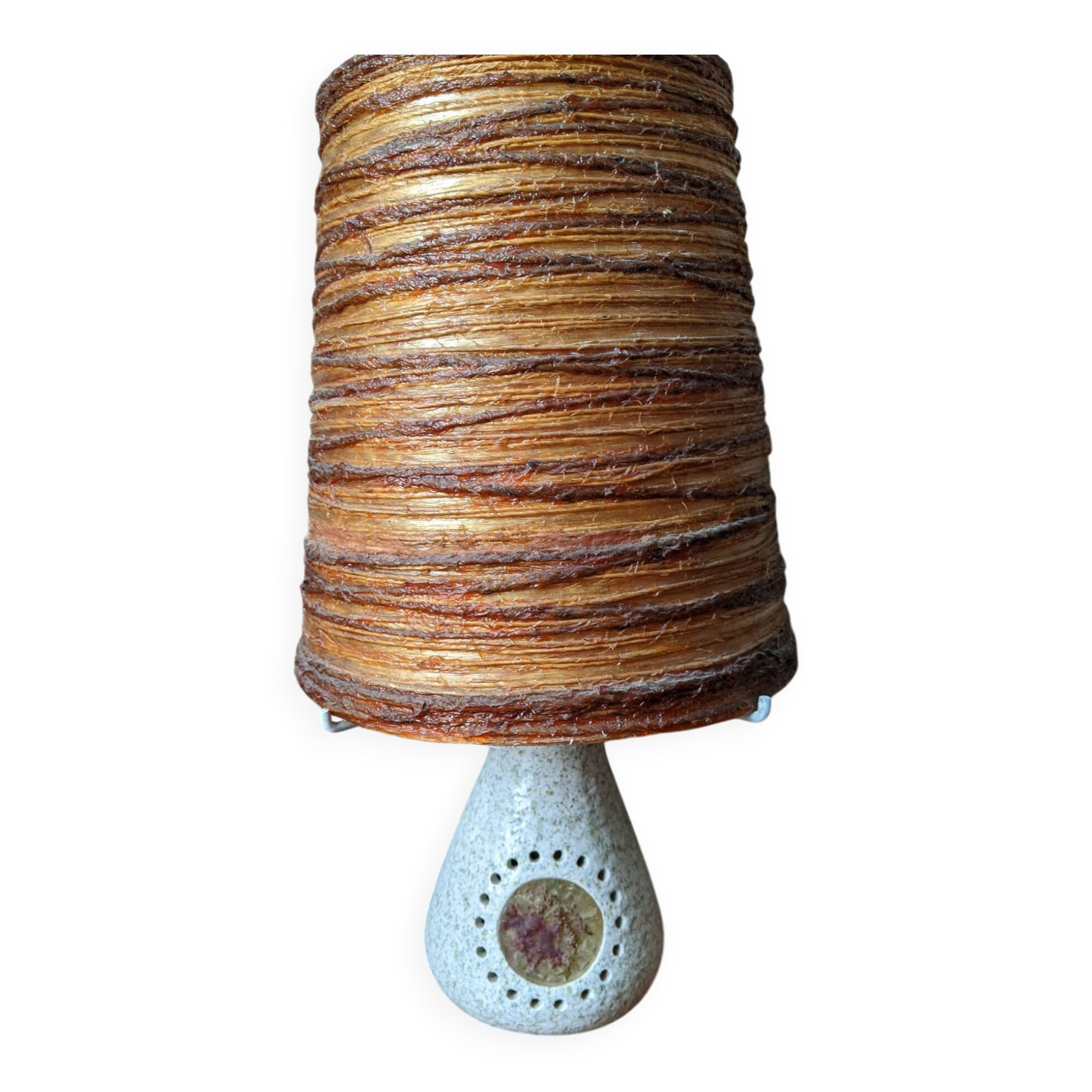 Lampe accolay céramique artisanale