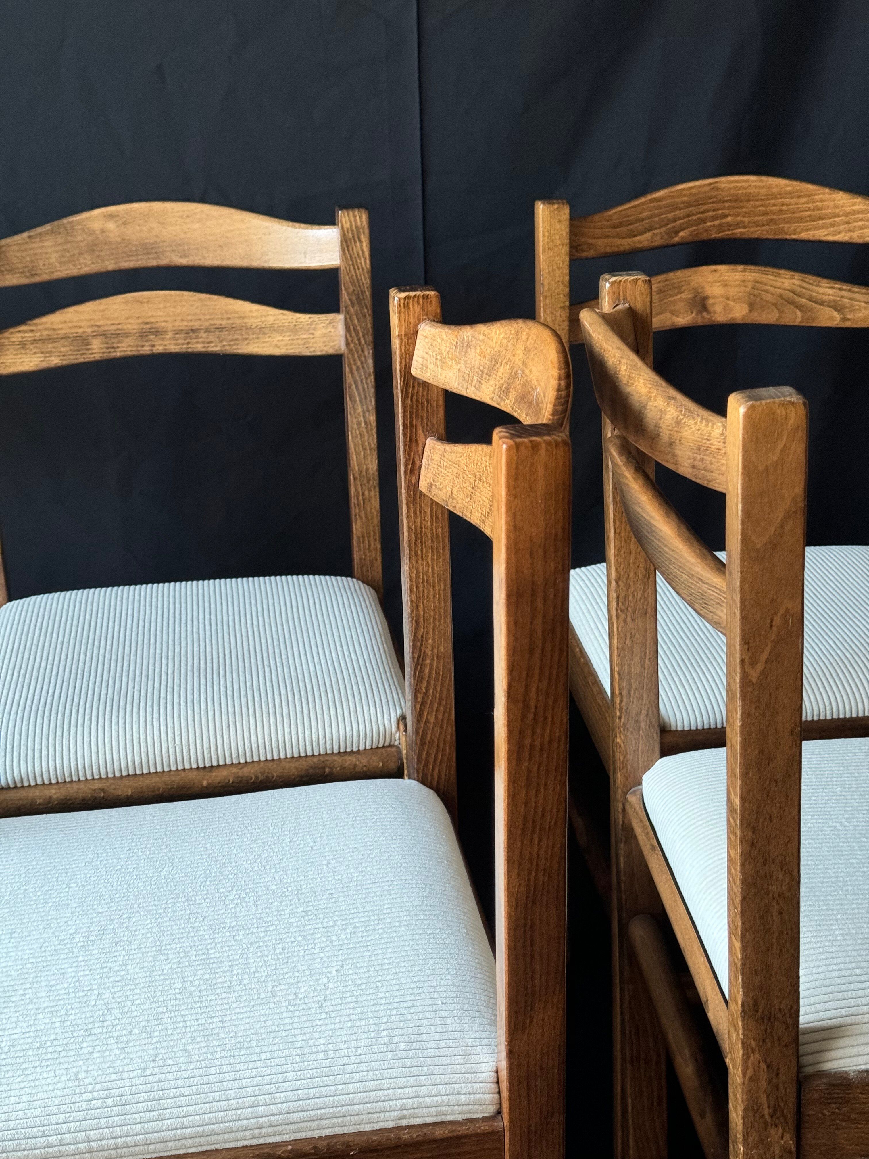 Set of 6 Baumann chairs