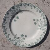 Round iron plate Gien - Art Nouveau