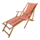 Folding chair known as a sun lounger from the early 20th century
