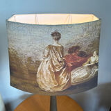Wall tapestry pattern lampshade