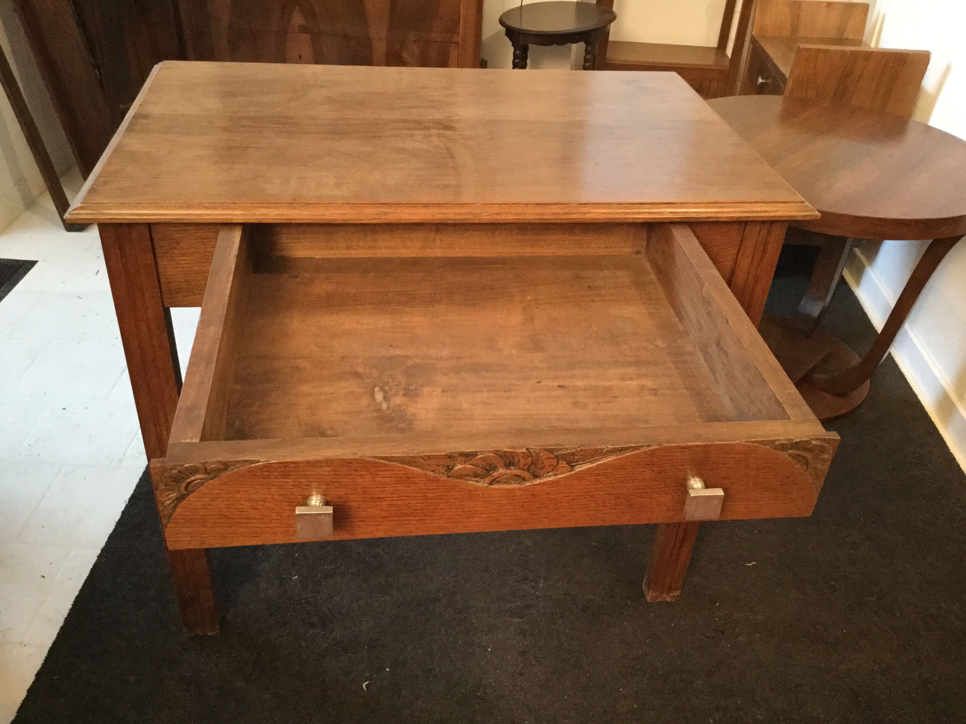 30s oak table