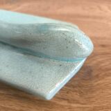 Celadon green crackled ceramic dog circa 1930