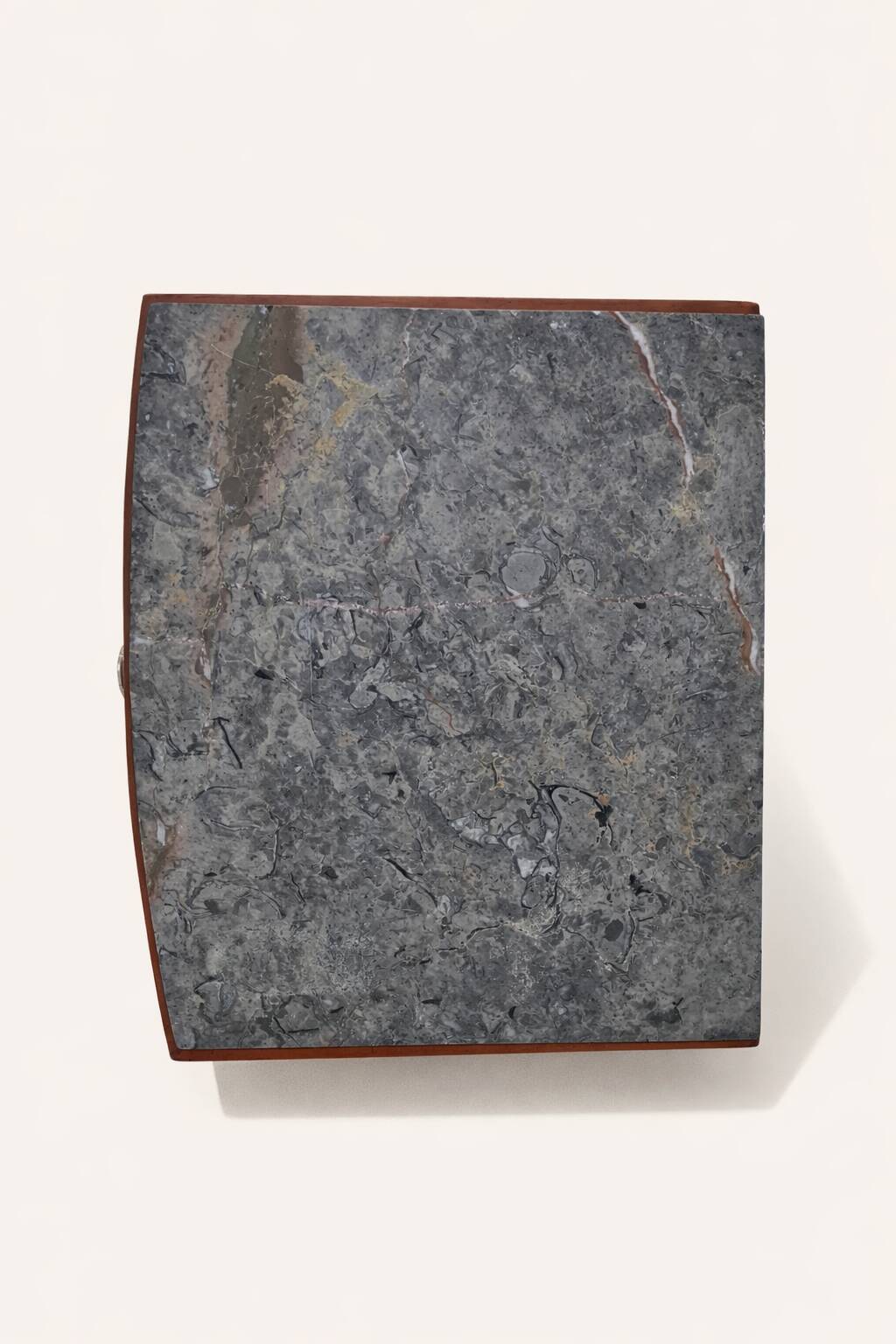 Art Deco side table in wood and marble – 1930s – bedside table