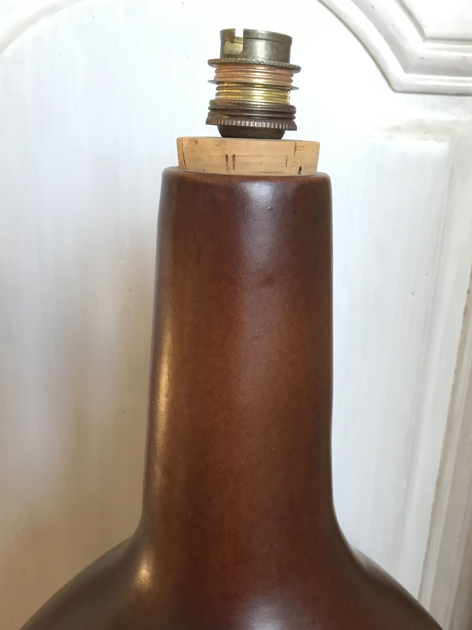 Lampe en céramique vintage