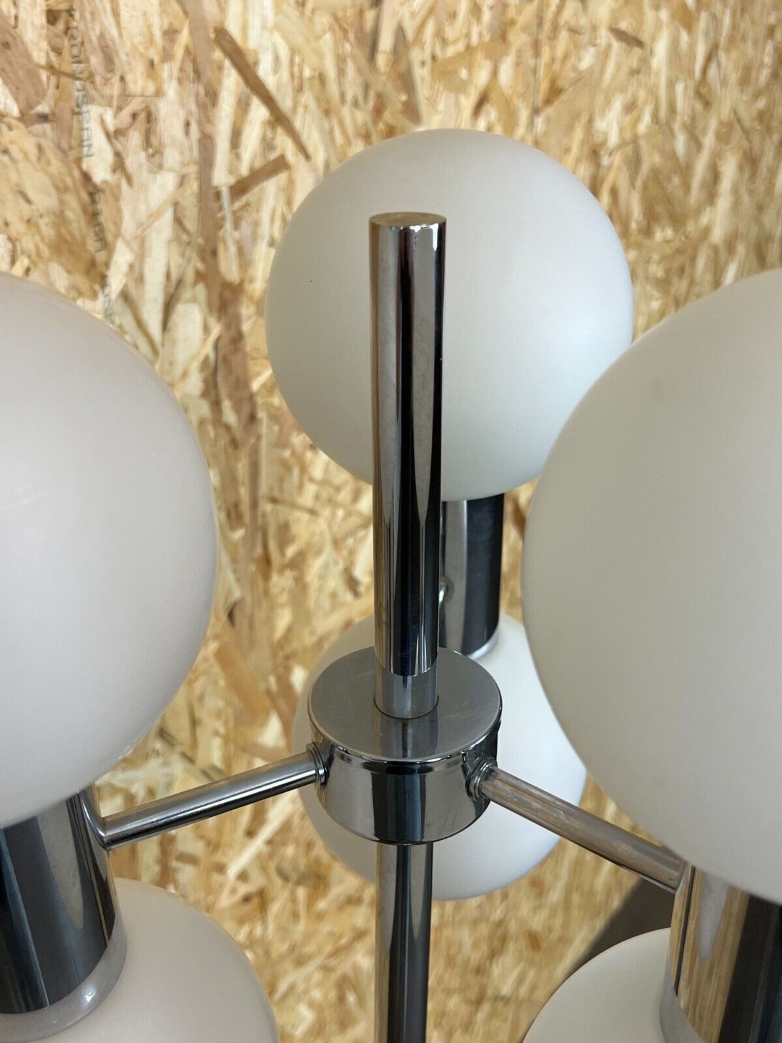 Lampadaire métal verre