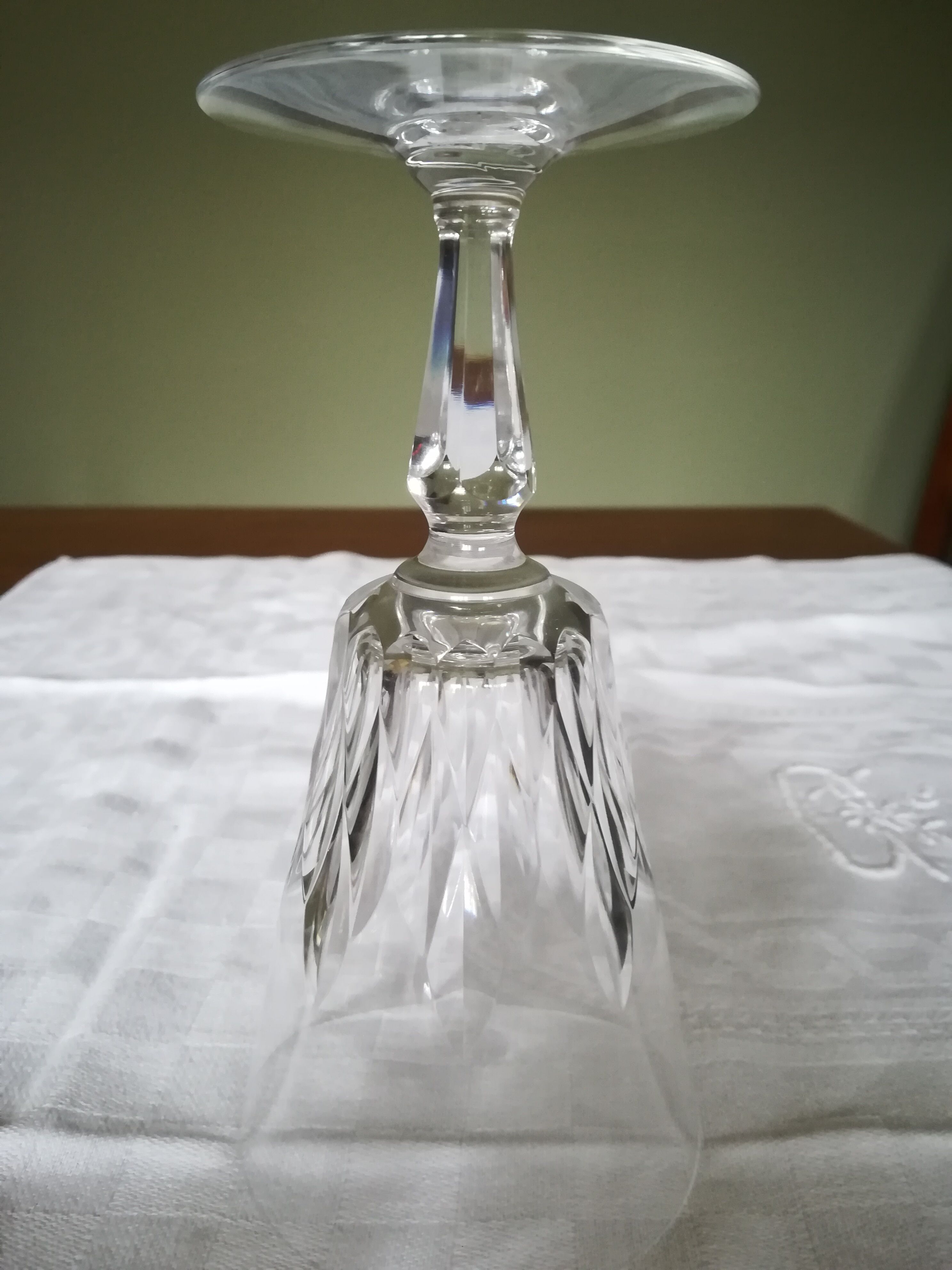 Baccarat crystal water glass - Carcassonne model