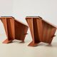 Frank Lloyd Wright Pair of Taliesin 1 Lounge Chairs for Cassina 1949/2018