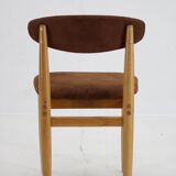 1970s Beech Chair , Czechoslovakia