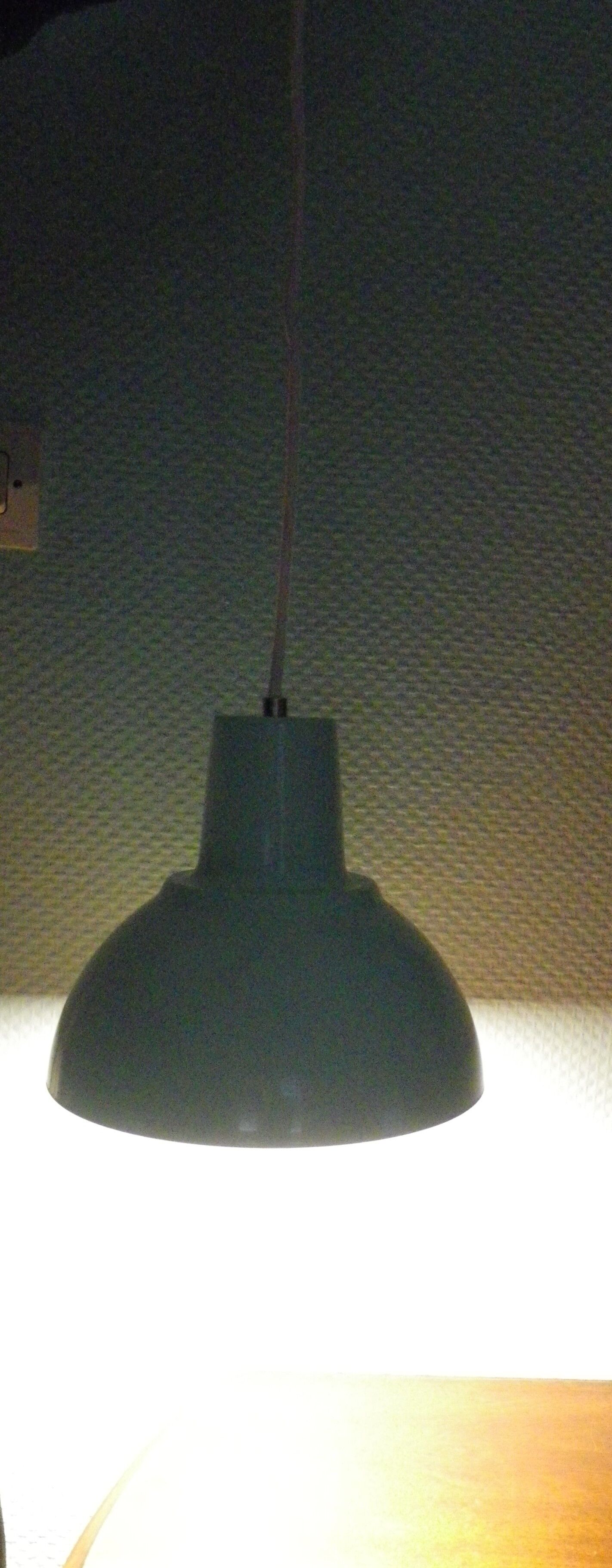 Water green metal pendant lamp