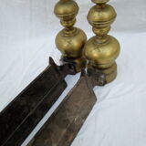 Pair of Louis Philippe period bronze channels