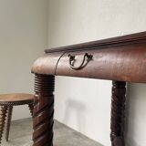 Mahogany console desk 1900
