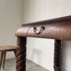 Bureau console acajou 1900