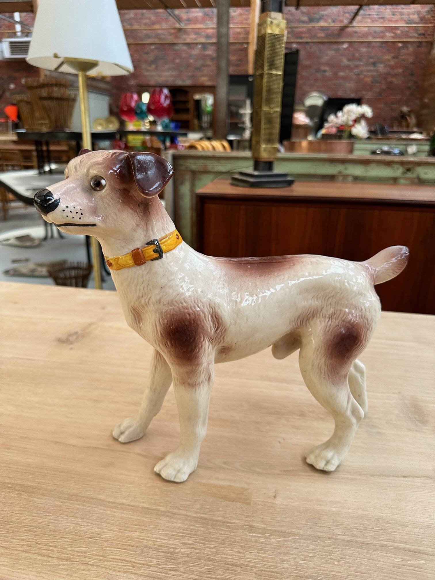 Series of dogs faience by desvres