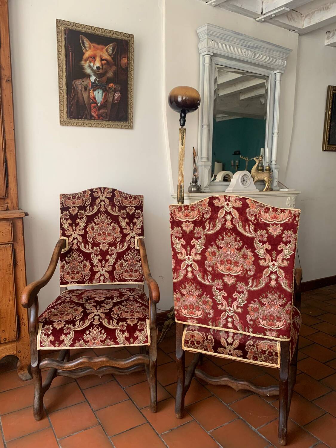 Ancienne Paire de fauteuils