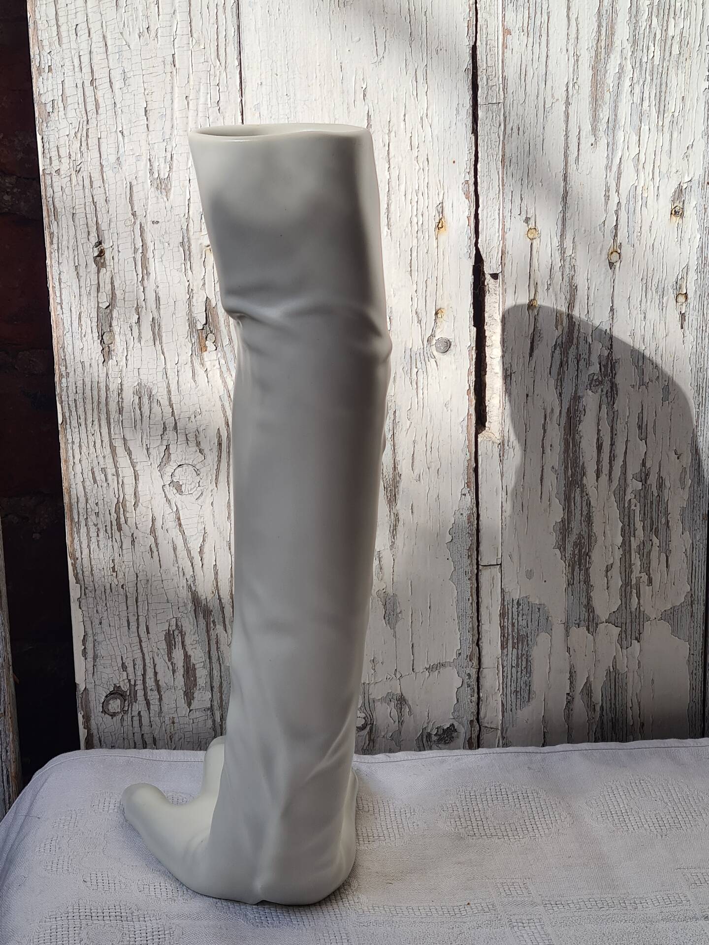 Glove vase said Audrey Hepburn