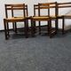Set of 5 vintage dining chairs by Asko Finland