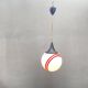 Hanging Pendant Lamp with Round Glass Shade