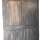 Armoire vintage repeinte en gris