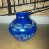 Bohemian crystal vase