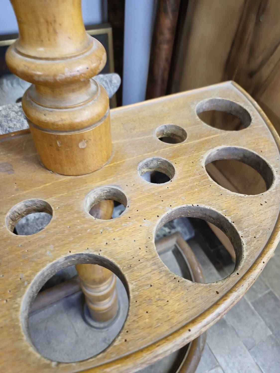 Antique 19th century parrot coat rack