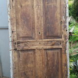 Antique door XVIII carved mouldings