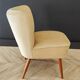 Mid century cocktail chair vintage