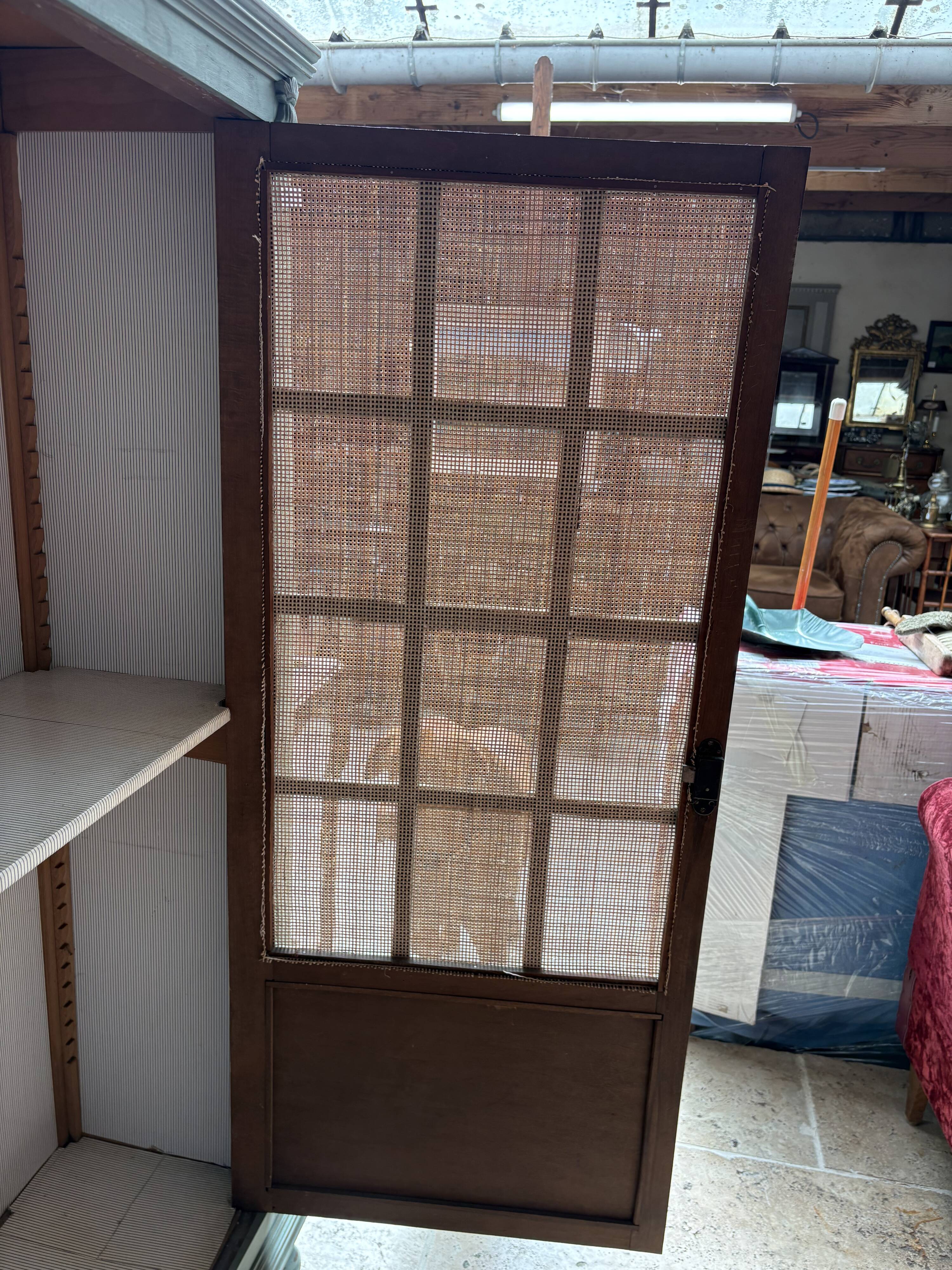 Parisian rattan wardrobe