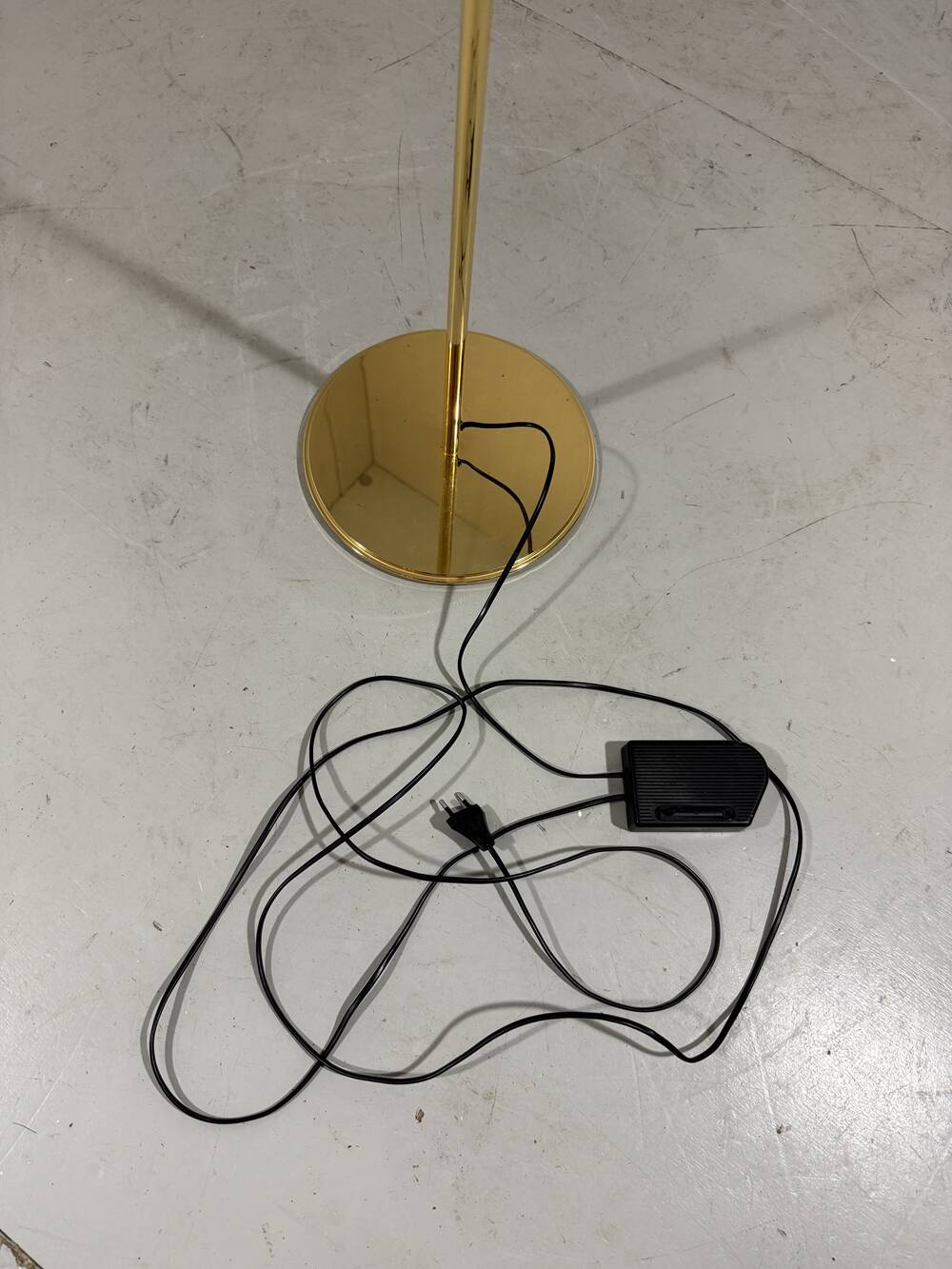 Viktor Frauenknecht brass Haloprofil 878HR floor lamp Swiss Lamps