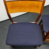 A pair of vintage teak dinning chairs