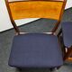 Paire de chaises à manger en teck vintage