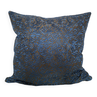 Embroidered silk cushion cover