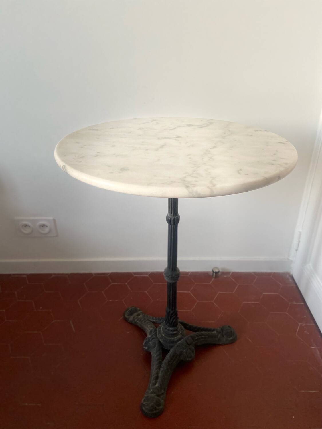 Marble bistro table