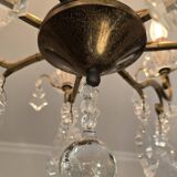 Louis XV style cage chandelier with 8 lights