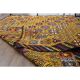 Vintage Turkish Oushak Handmade Wool & Cotton Yellow Area Rug 155x223