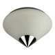 60s 70s ceiling lamp or wall lamp by Limburg Leuchten Germany glass chrome