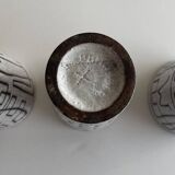 Large goblets for orangeade or small ceramic vases from the 1960s-70s.