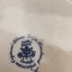 Plat decoratif vintage de Delf faience de Chemkefa