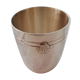 Timbale Ercuis Silver Metal Shell