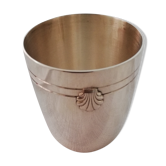 Timbale Ercuis Silver Metal Shell