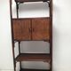 Library Vintage bamboo shelf colonial style