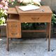 Bureau vintage pieds compas