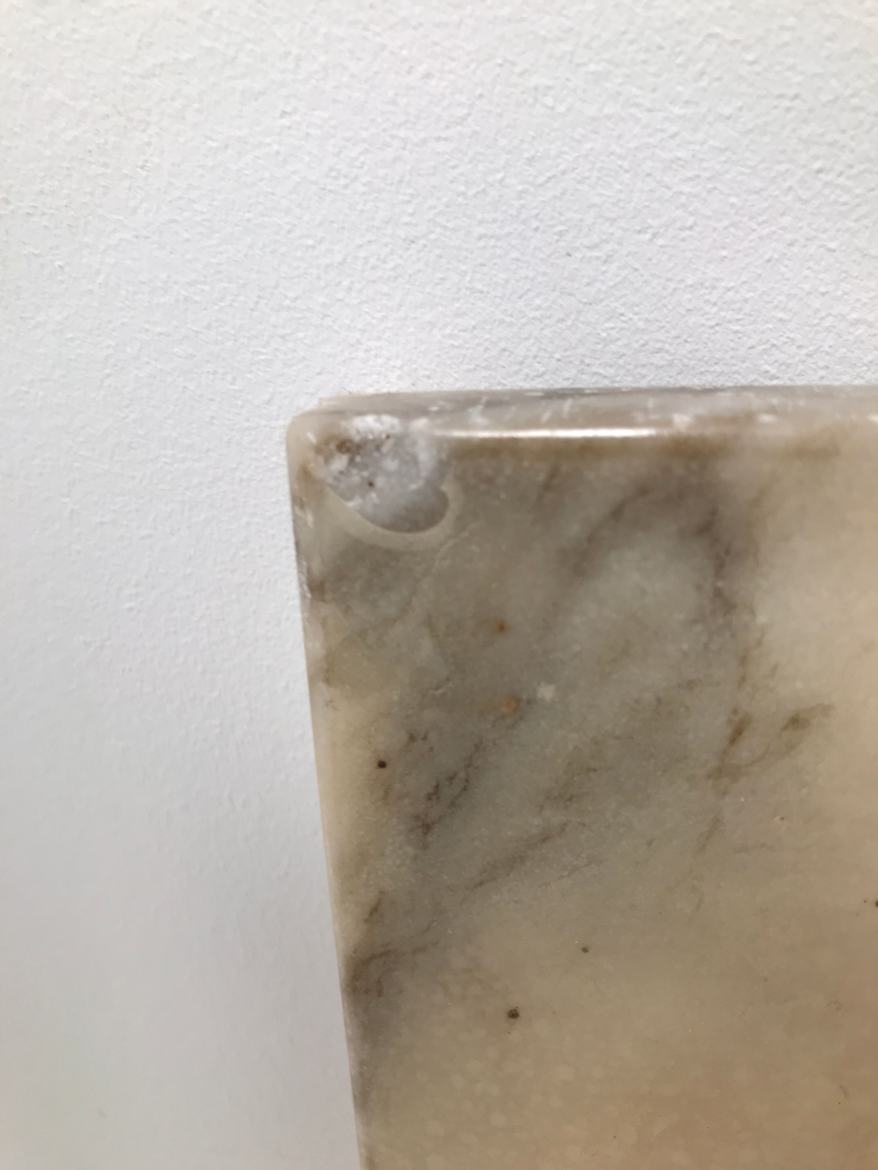 Coffee table in onyx marble 50s-60s