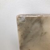 Table basse en marbre onyx  années 50-60