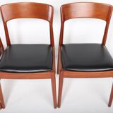 Set of 6 Model 26 chairs by Henning Kjaernulf - KS Korup Stolefabrik