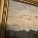 Landscape painting on wood
