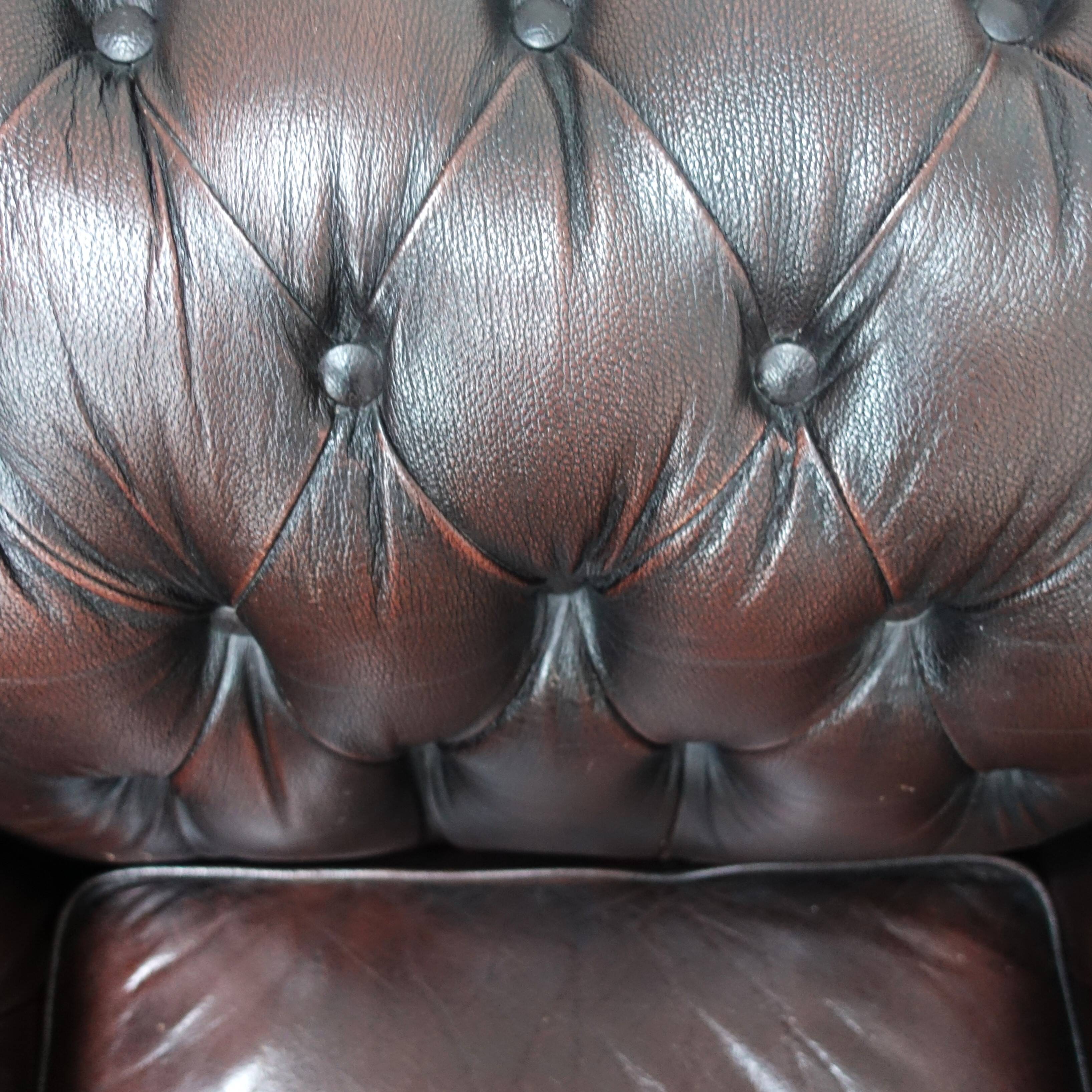 Vintage Chesterfield club fauteuil