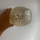 Vintage glass globe wall light